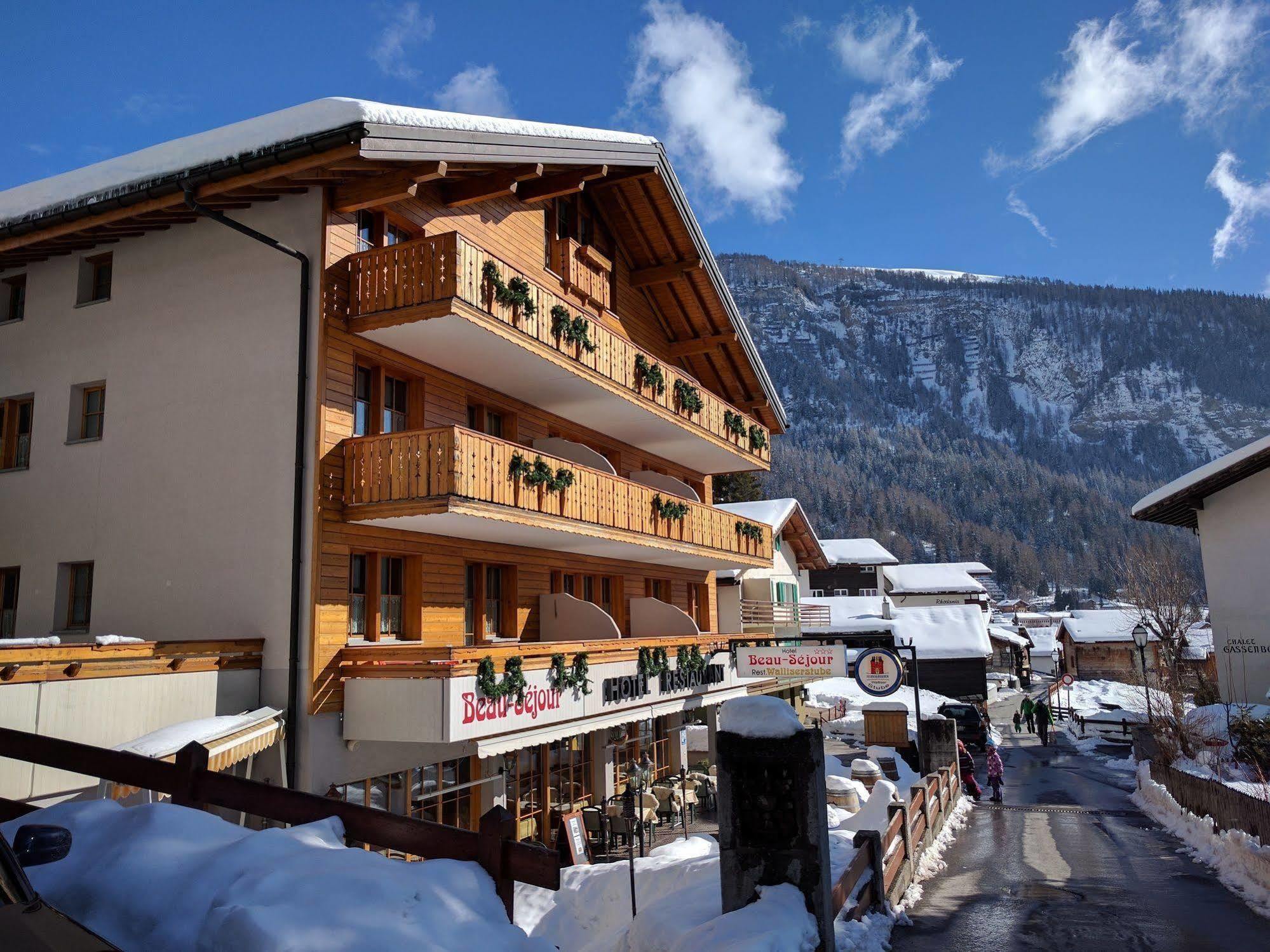 Hotel Beau-Sejour Leukerbad Exterior foto